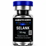 Buy pure Selank 10mg vials at Aminoshoppe. 